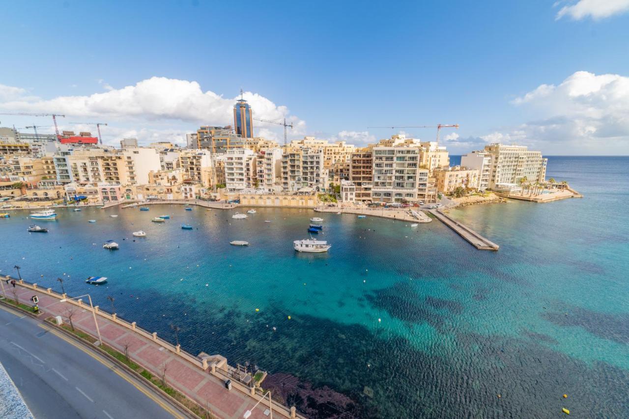 Amazing Views Of Spinola Bay In Heart Of Stjulians-Hosted By Sweetstay Saint Julian's Exteriér fotografie