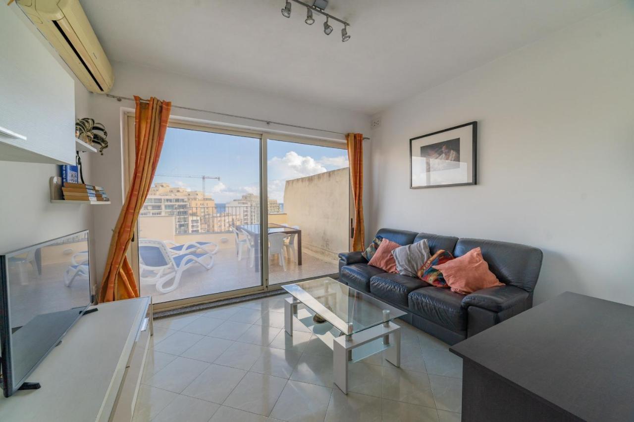 Amazing Views Of Spinola Bay In Heart Of Stjulians-Hosted By Sweetstay Saint Julian's Exteriér fotografie