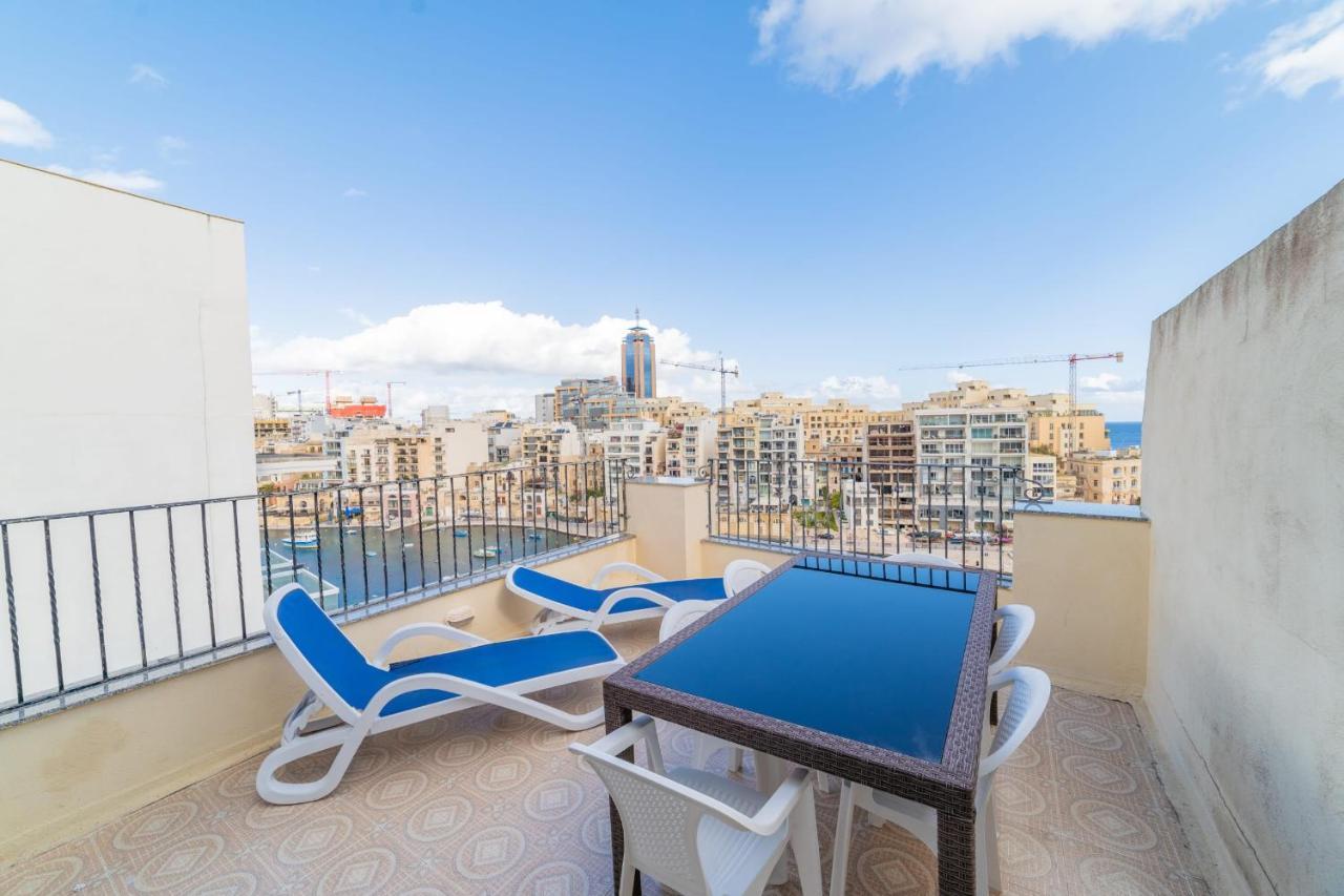 Amazing Views Of Spinola Bay In Heart Of Stjulians-Hosted By Sweetstay Saint Julian's Exteriér fotografie