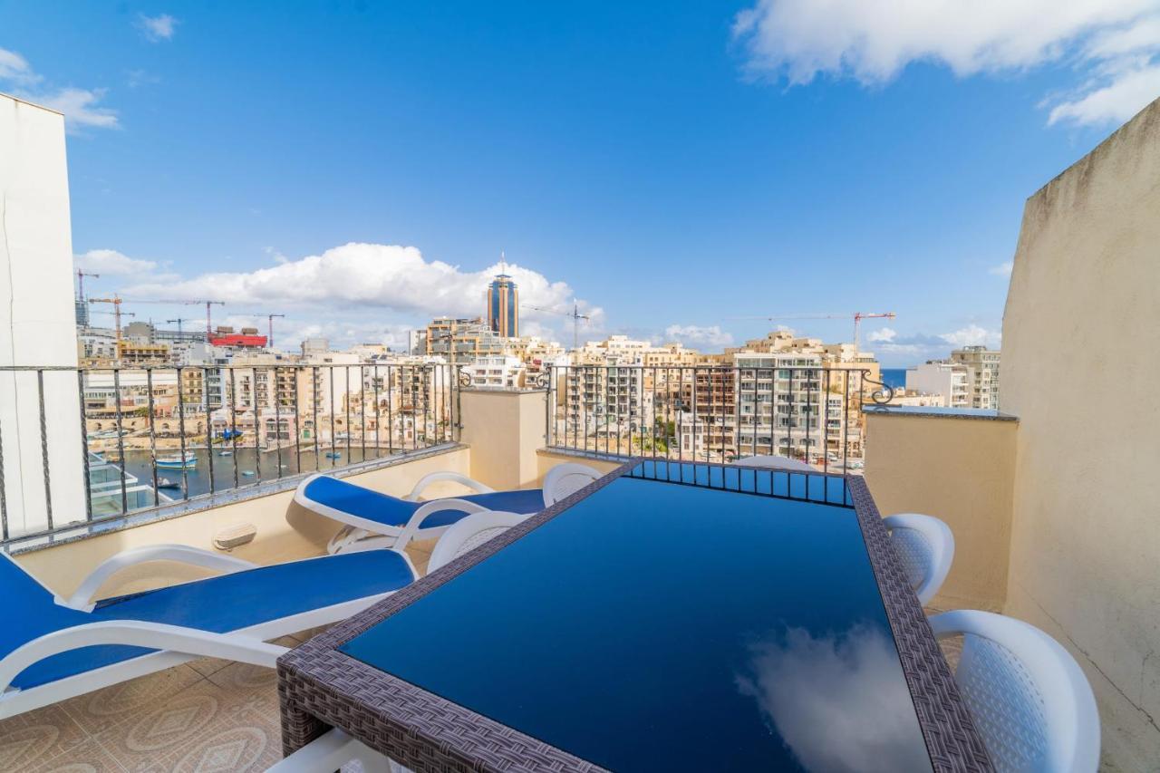 Amazing Views Of Spinola Bay In Heart Of Stjulians-Hosted By Sweetstay Saint Julian's Exteriér fotografie