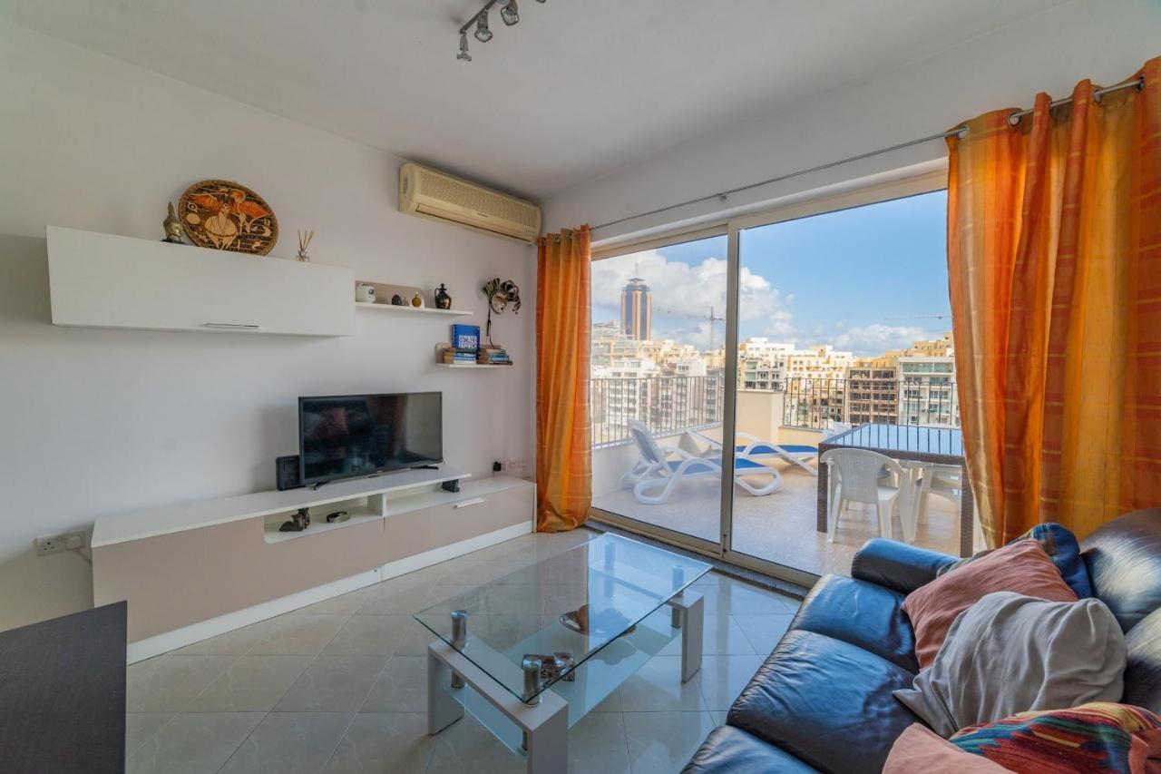 Amazing Views Of Spinola Bay In Heart Of Stjulians-Hosted By Sweetstay Saint Julian's Exteriér fotografie